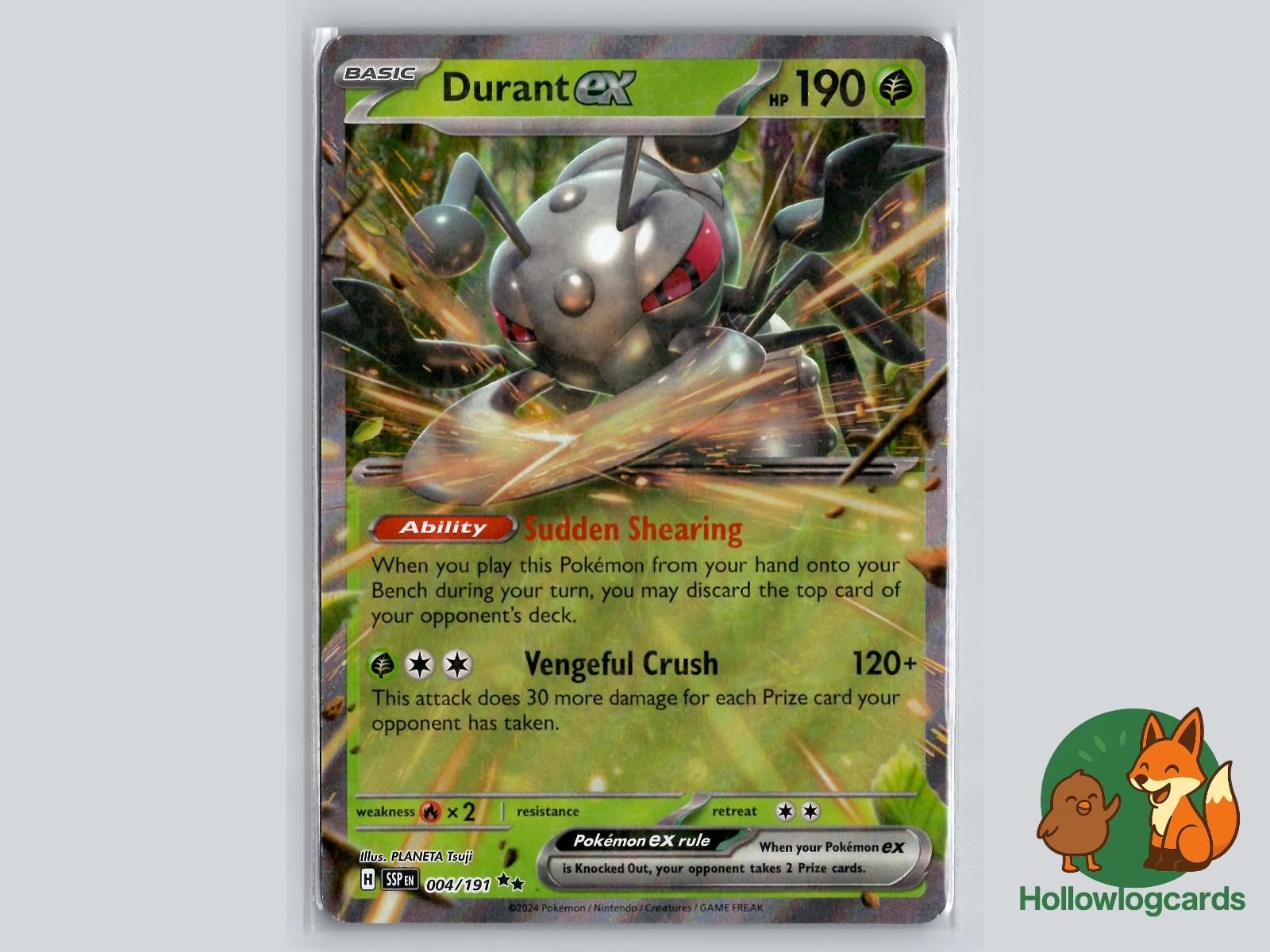 Durant ex (004/191) - Surging Sparks Pokémon Card