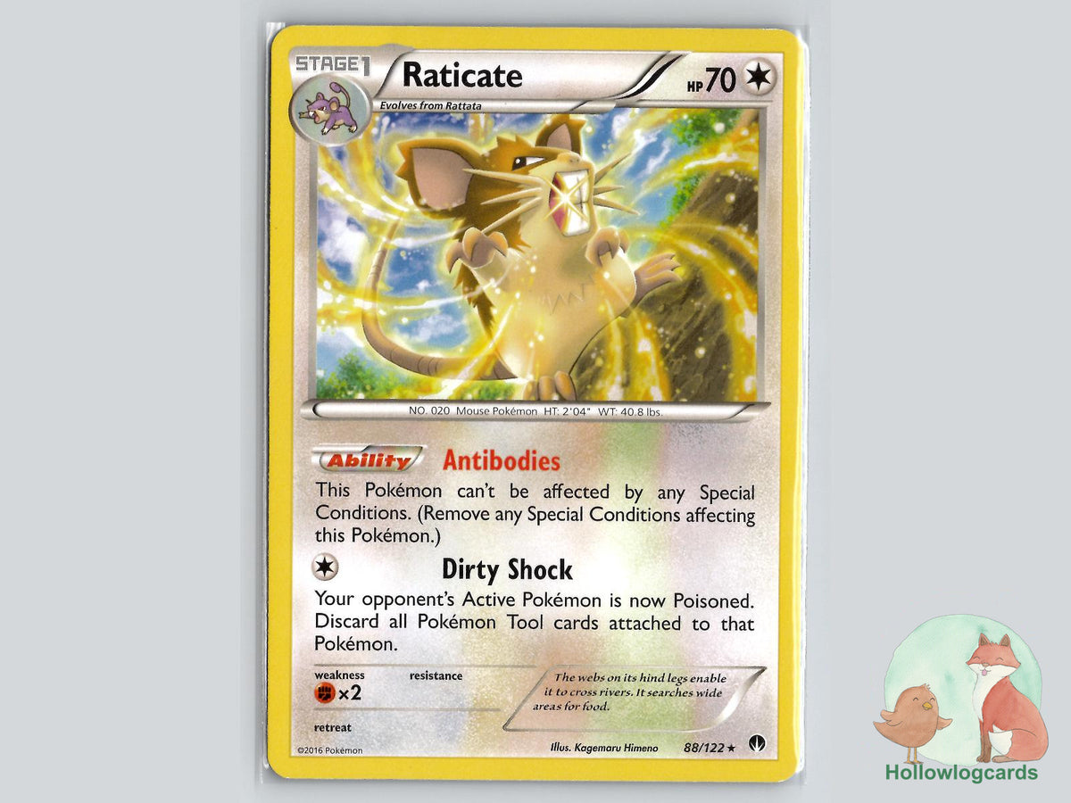 Raticate (88/122) - BREAKpoint Pokémon Card