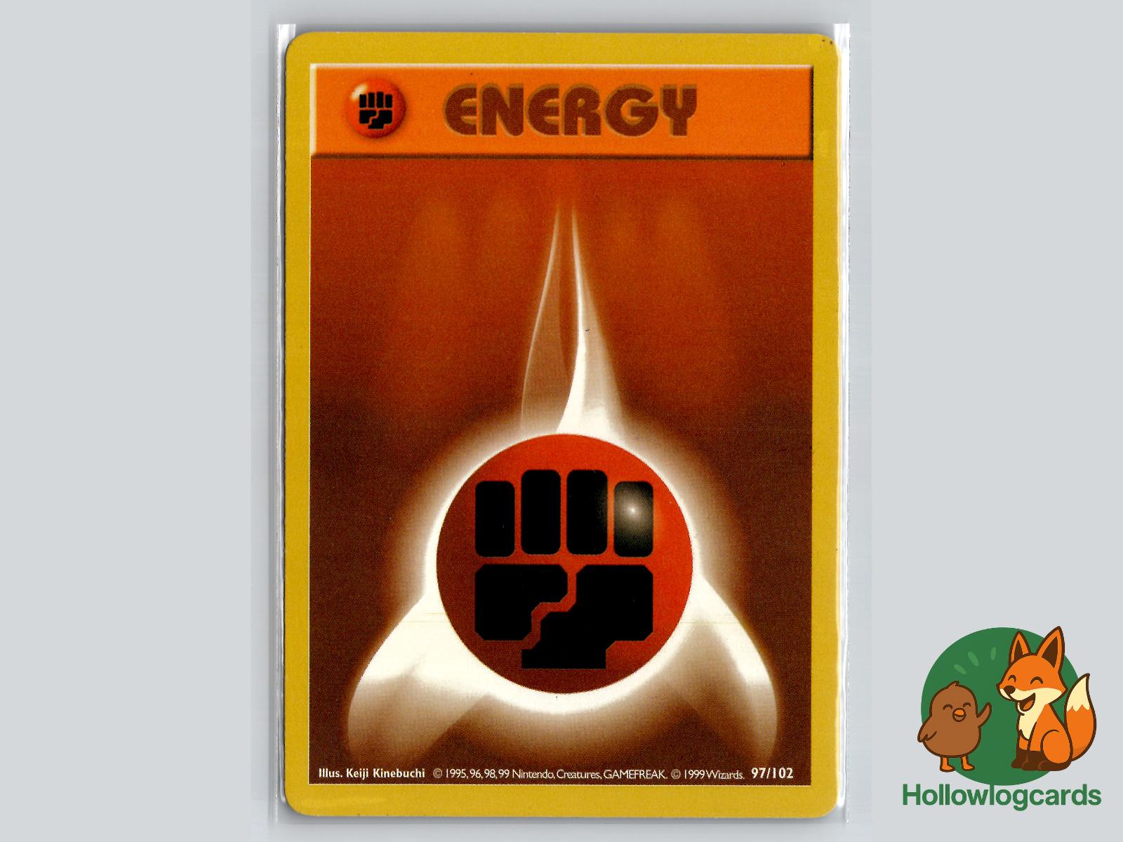 Fighting Energy (97/102) - Base Pokémon Card