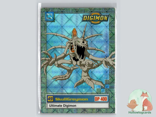 SkullGreymon (U4/8) 1999 Upper Deck Digimon card