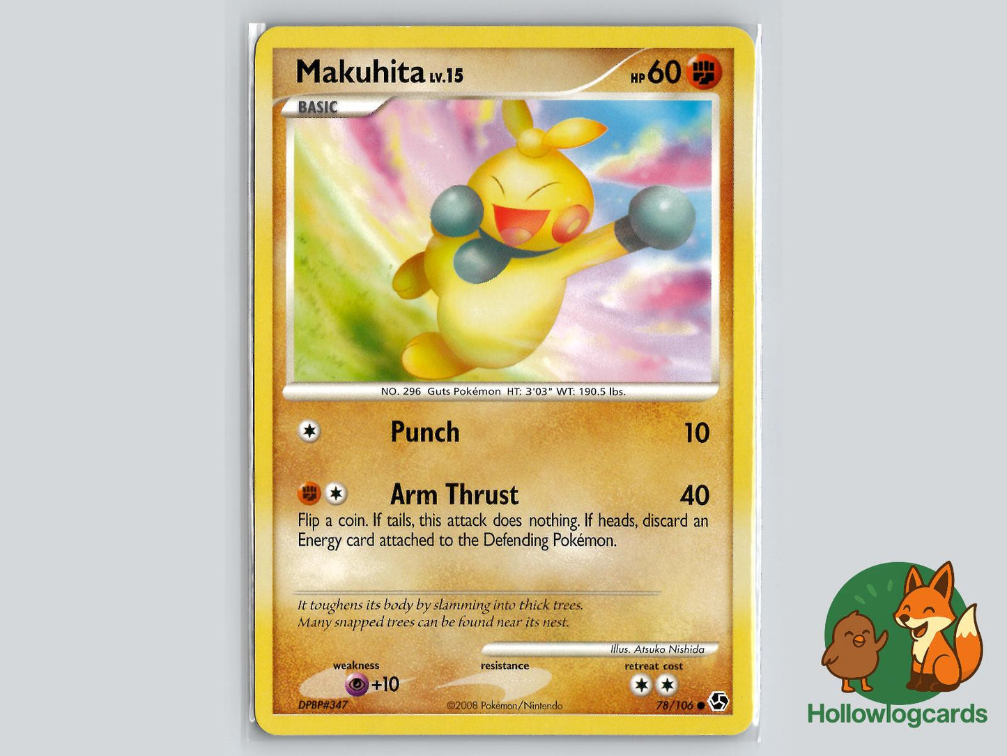 Makuhita (78/106) - Great Encounters Pokémon Card