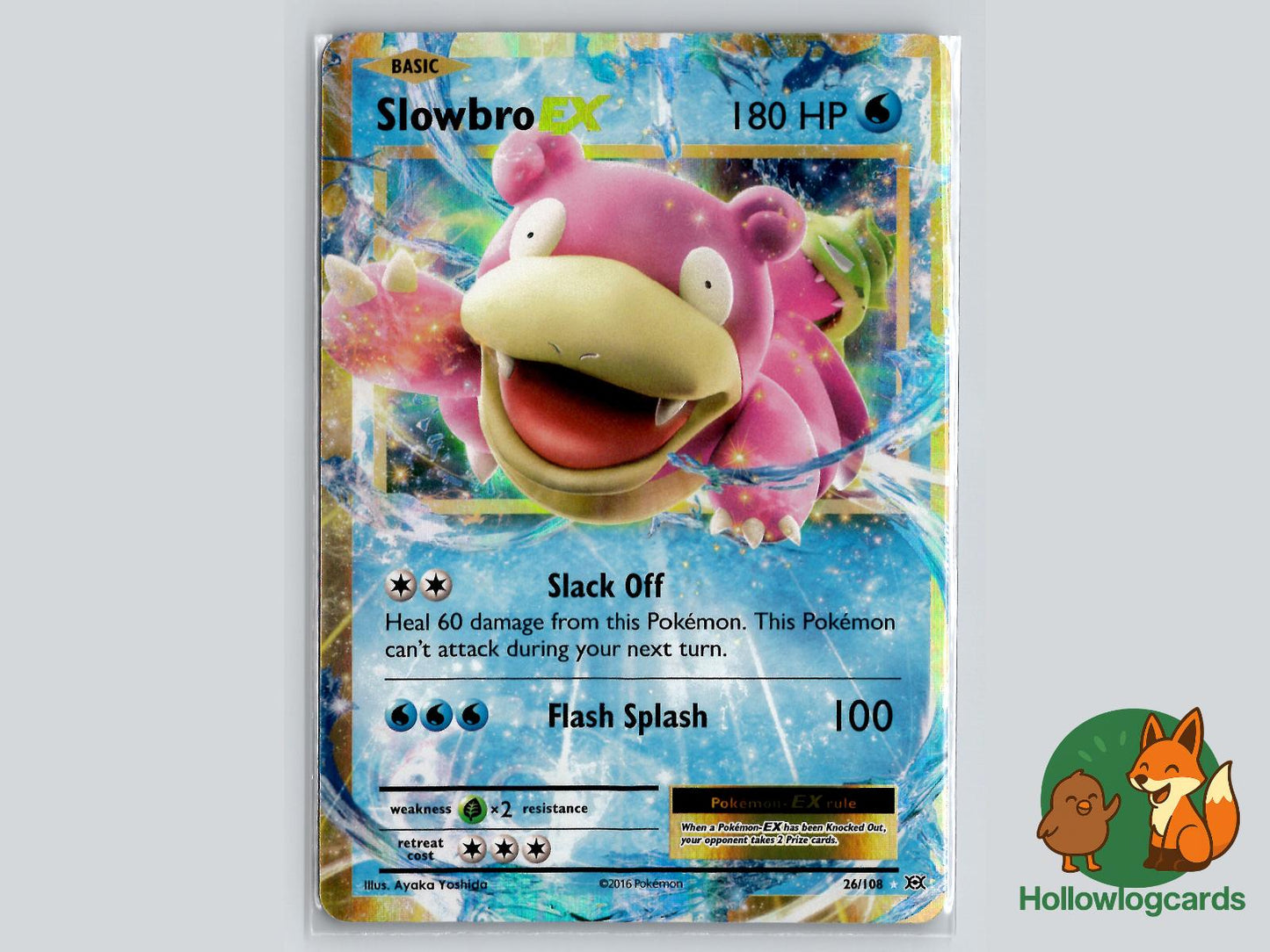 Slowbro EX (26/108) - Evolutions Pokémon Card