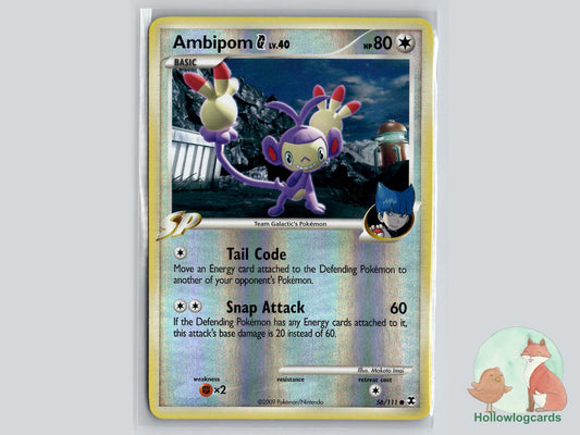 Ambipom G (56/111) - Rising Rivals Pokémon Card