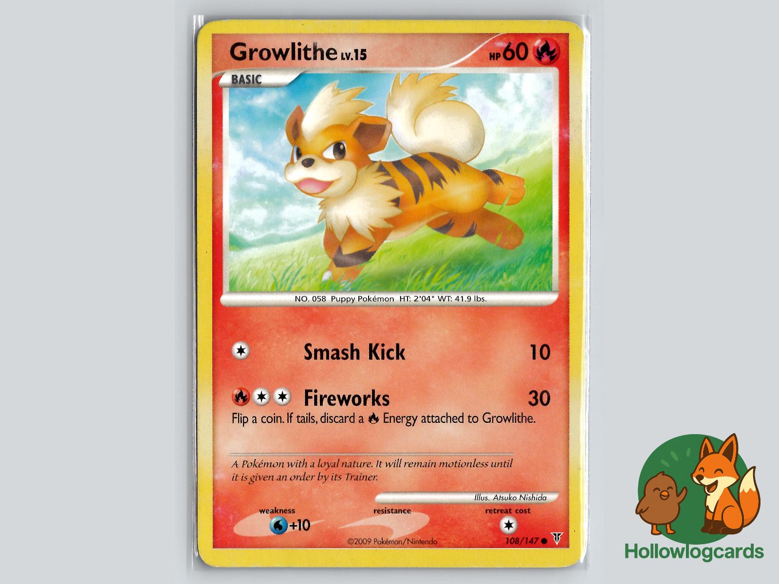 Growlithe (108/147) - Supreme Victors Pokémon Card