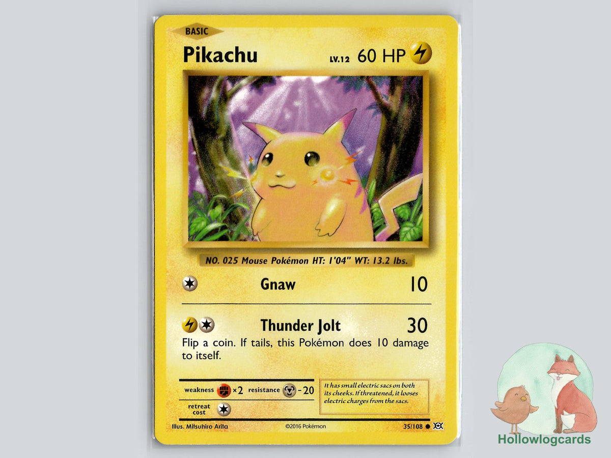 Pikachu (35/108) - Evolutions Pokémon Card