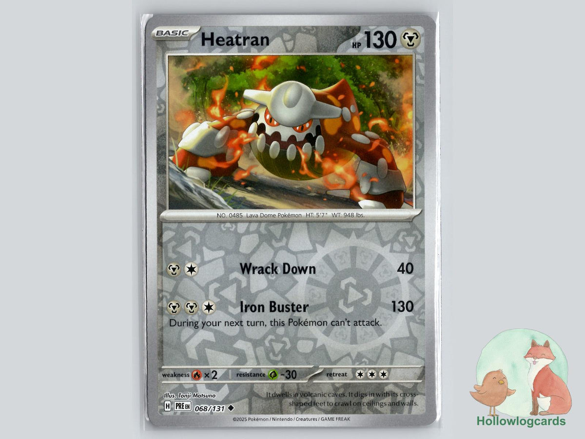 Heatran (068/131) - Prismatic Evolutions Pokémon Card