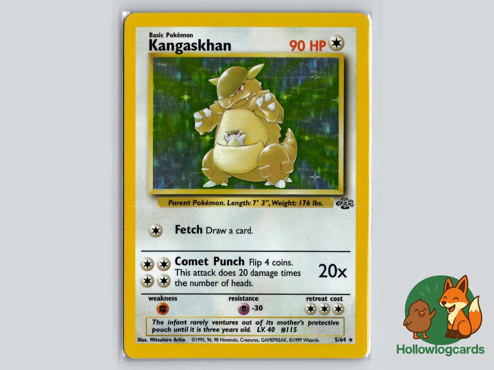 Kangaskhan (5/64) - Jungle Pokémon Card