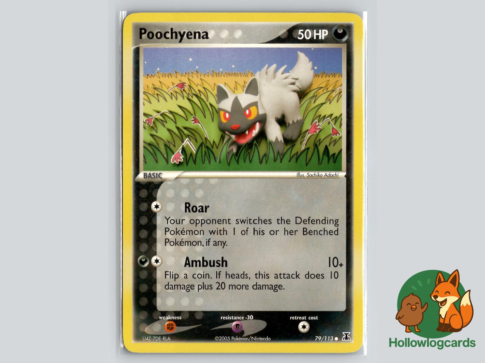 Poochyena (79/113) - Delta Species Pokémon Card