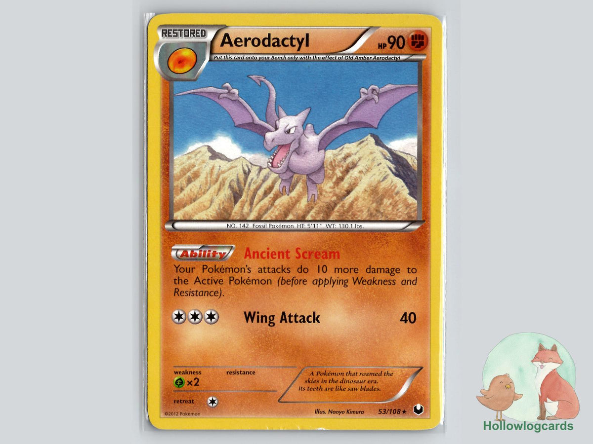 Aerodactyl (53/108) - Dark Explorers Pokémon Card
