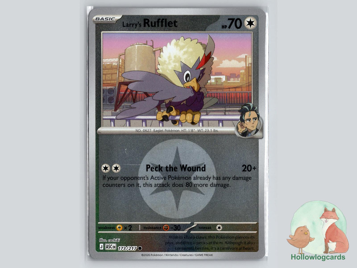 Larry's Rufflet (173/217) Pokémon Card