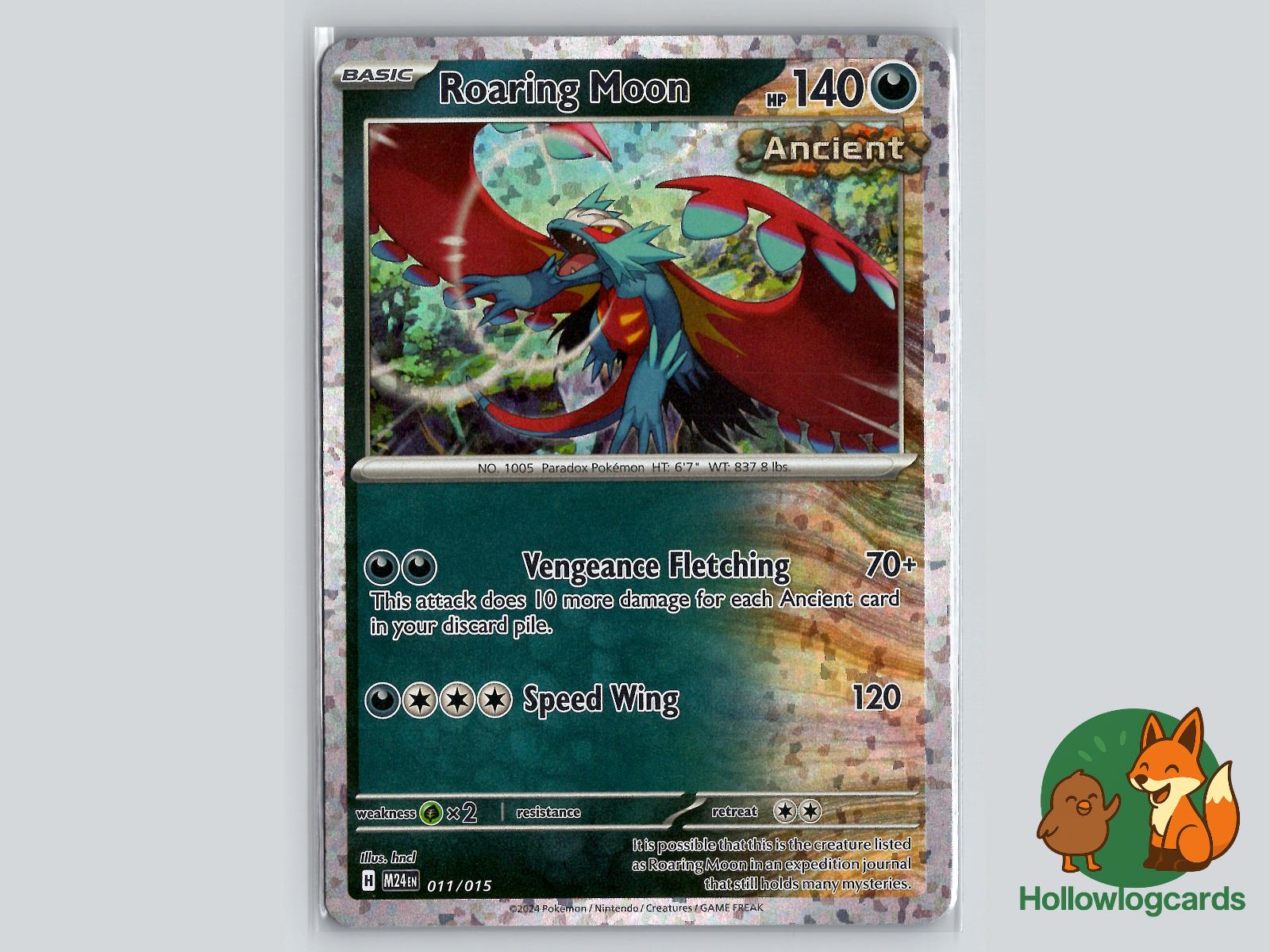 Roaring Moon (109/162) - Temporal Forces Pokémon Card