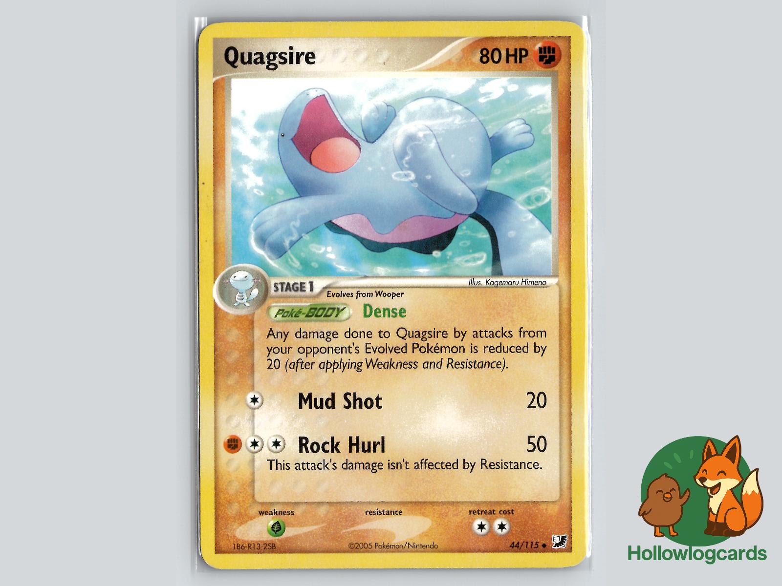 Quagsire (44/115) - Unseen Forces Pokémon Card