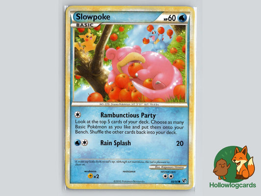 Slowpoke (66/90) - Undaunted Pokémon Card