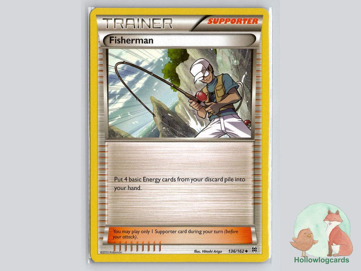 Fisherman (136/162) - BREAKthrough Pokémon Card