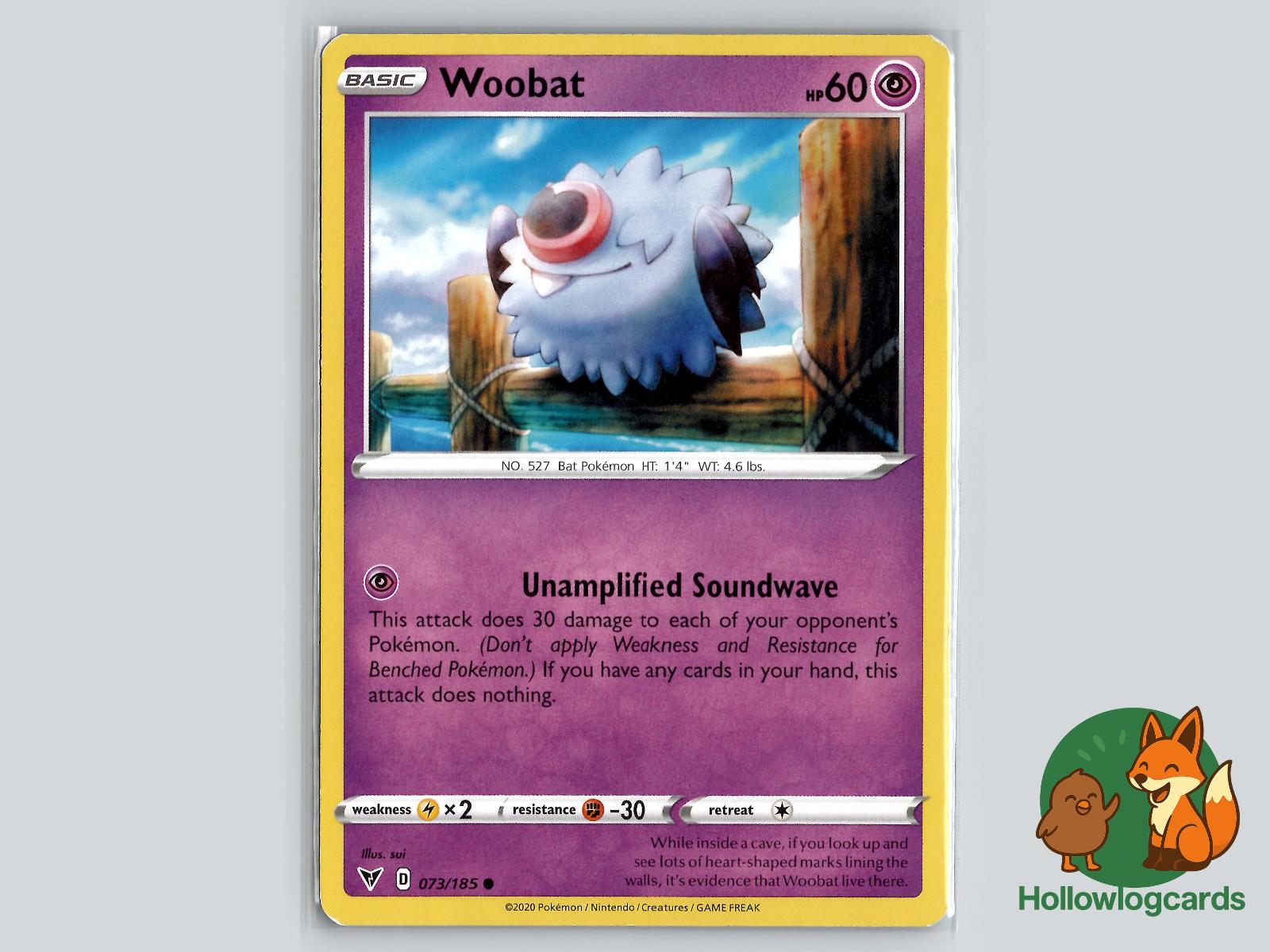 Woobat (073/185) - Vivid Voltage Pokémon Card
