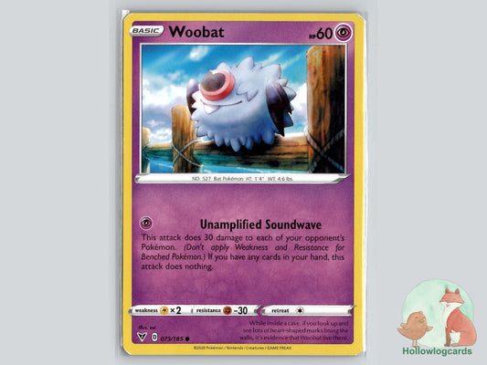 Woobat (073/185) - Vivid Voltage Pokémon Card