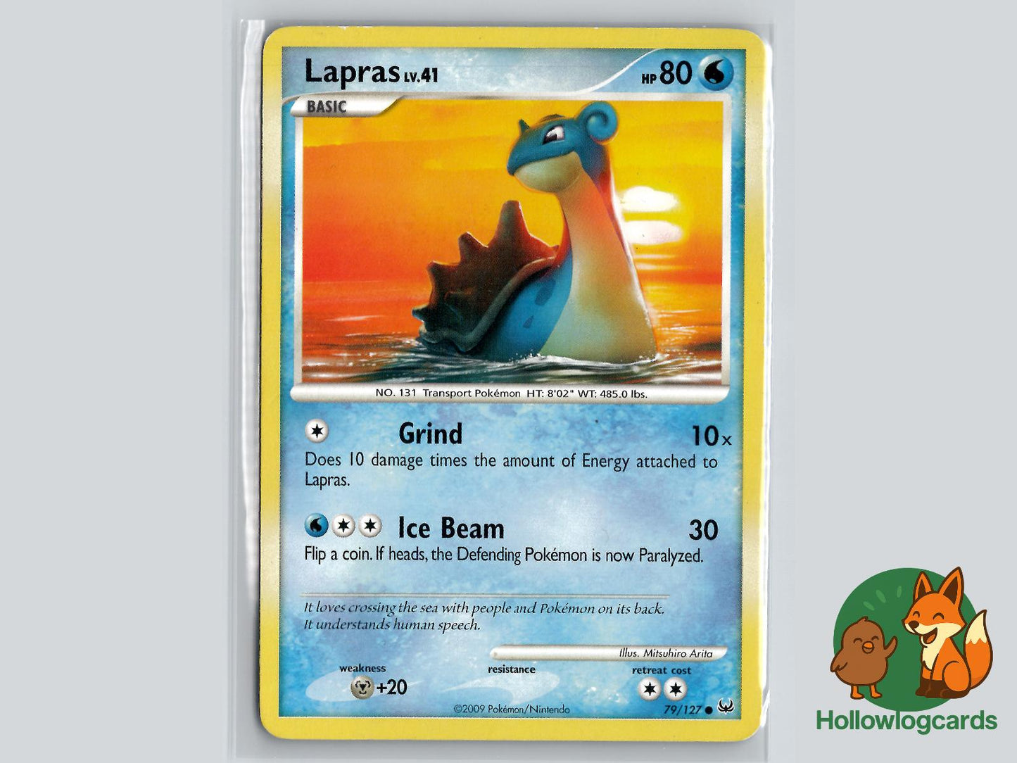 Lapras (79/127) - Platinum Pokémon Card