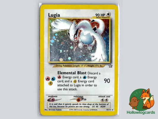 Lugia (9/111) - Neo Genesis Pokémon Card