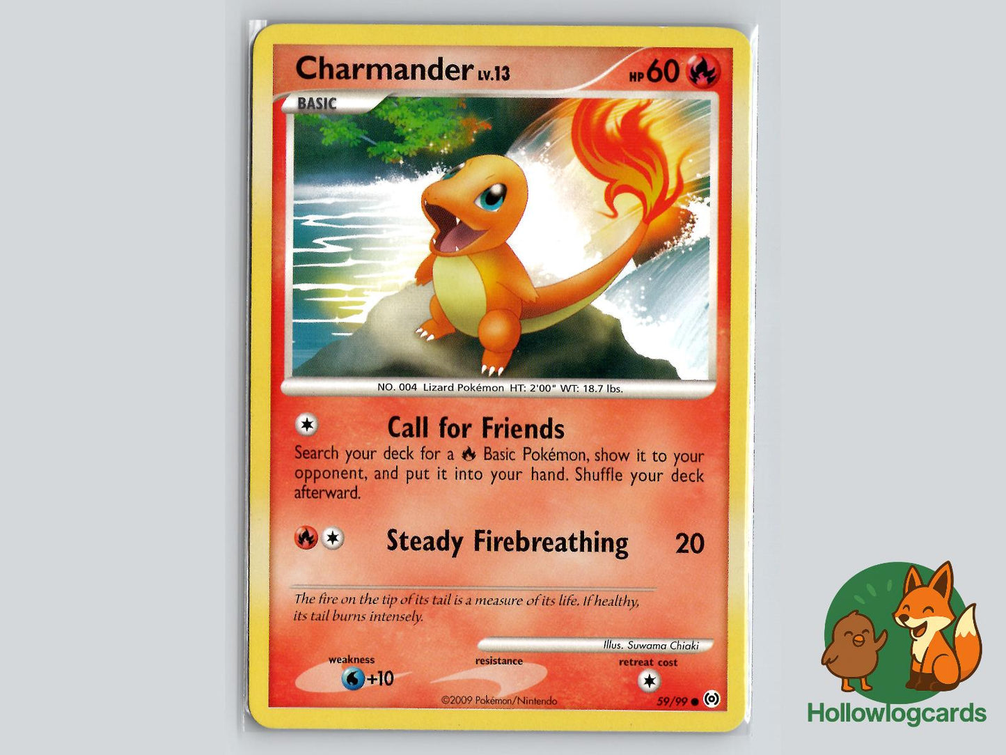 Charmander (59/99) - Arceus Pokémon Card