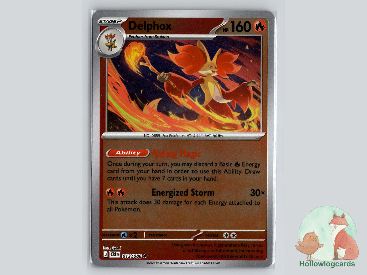 Delphox (013/086) Pokémon Card