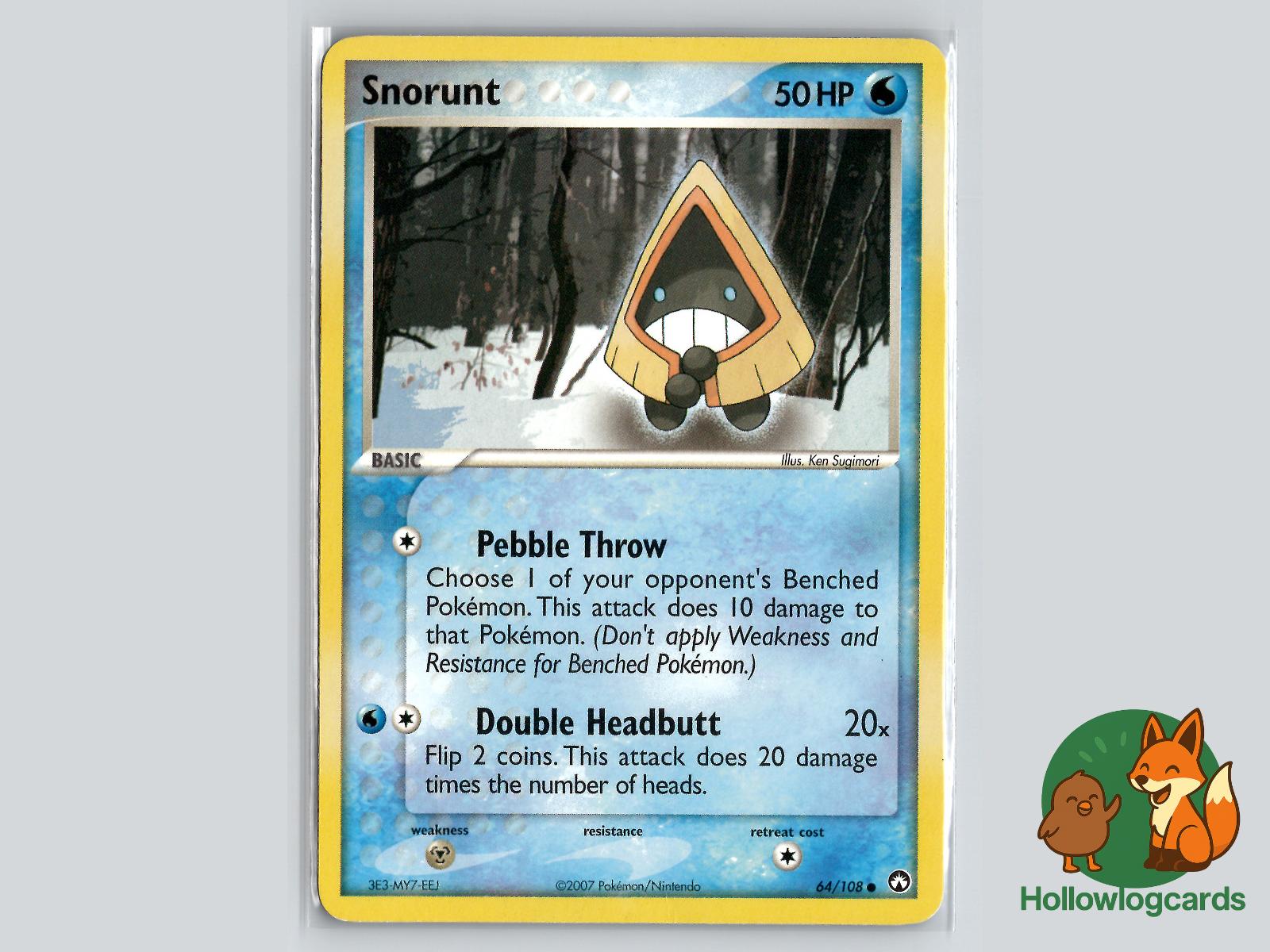 Snorunt (64/108) - Power Keepers Pokémon Card