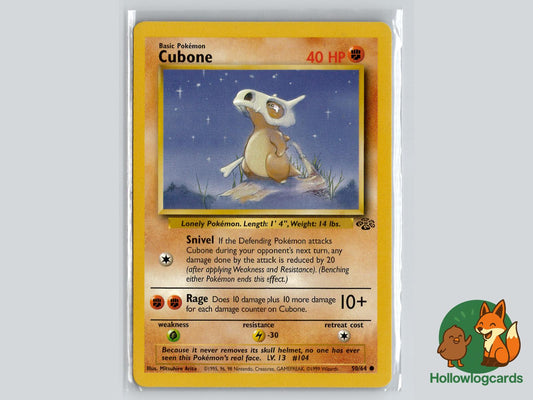 Cubone (50/64) - Jungle Pokémon Card