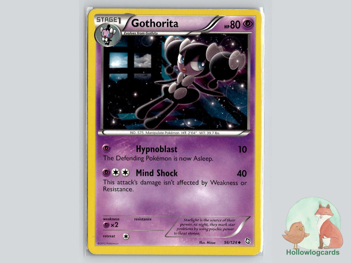 Gothorita (56/124) - Dragons Exalted Pokémon Card