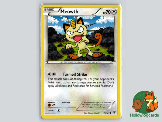 Image of Meowth Fates Collide (FCO) #74