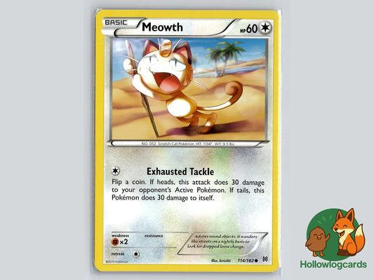 Image of Meowth BREAKthrough (BKT) #114