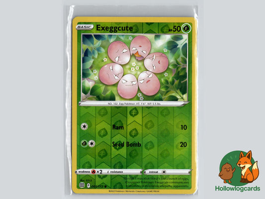 Exeggcute (001/172) - Brilliant Stars Pokémon Card