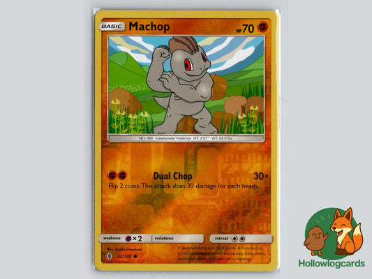 Machop (62/145) - Guardians Rising Pokémon Card