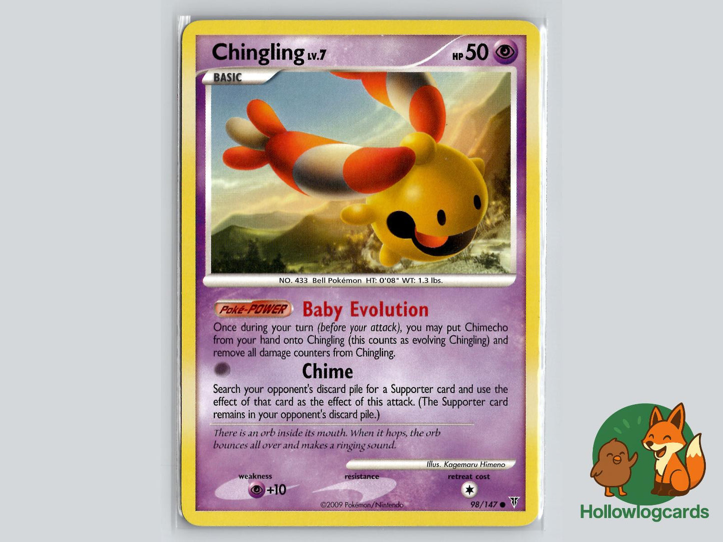 Chingling (98/147) - Supreme Victors Pokémon Card