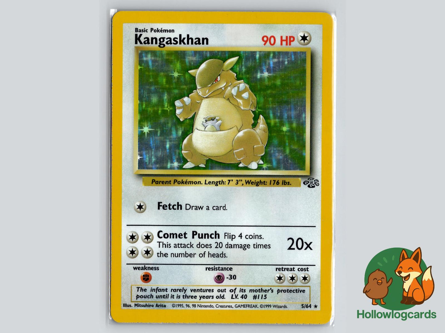 Kangaskhan (5/64) - Jungle Pokémon Card