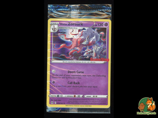Hisuian Zoroark (076/196) - Lost Origin Pokémon Card
