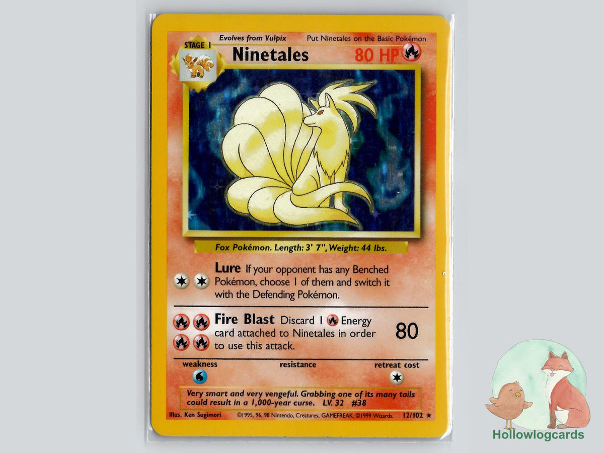Ninetales (12/102) - Base Pokémon Card