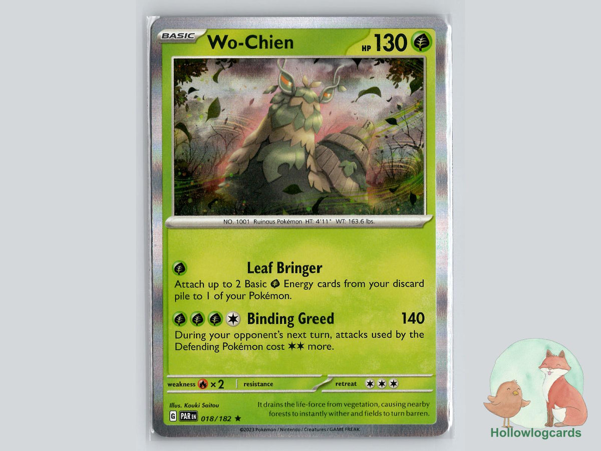 Wo (018/182) - Paradox Rift Pokémon Card