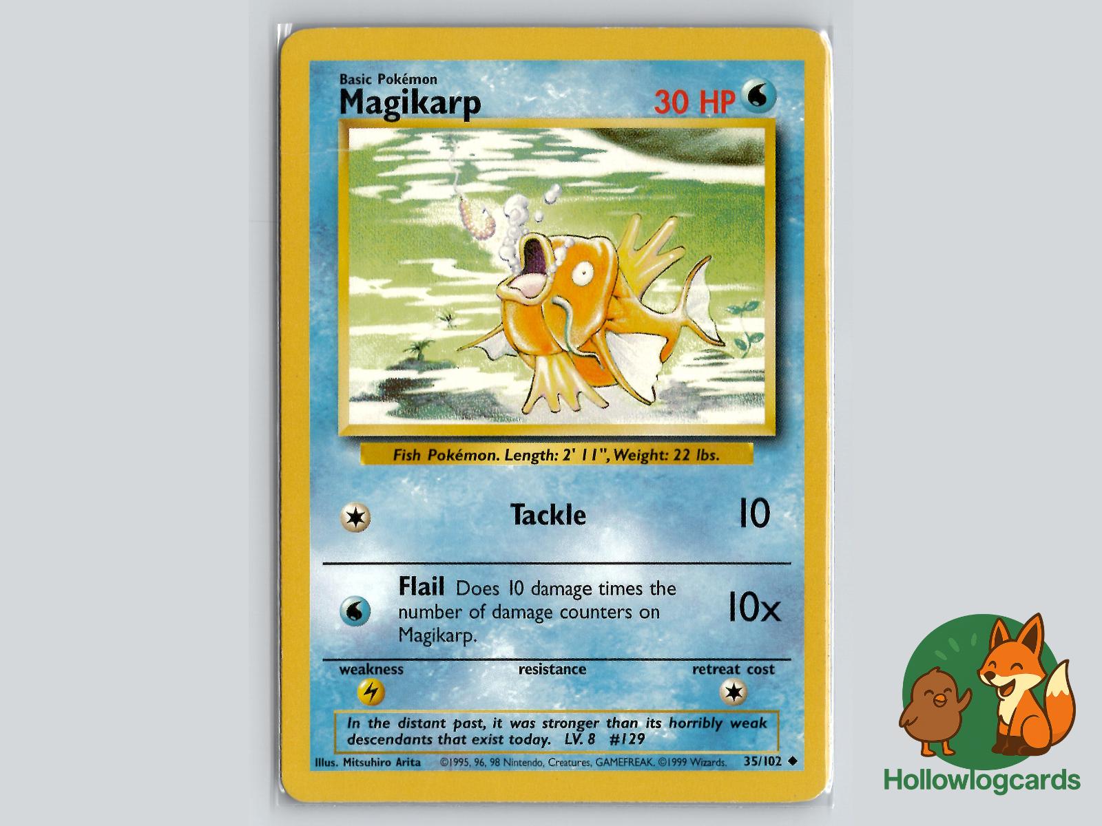 Magikarp (35/102) - Base Pokémon Card