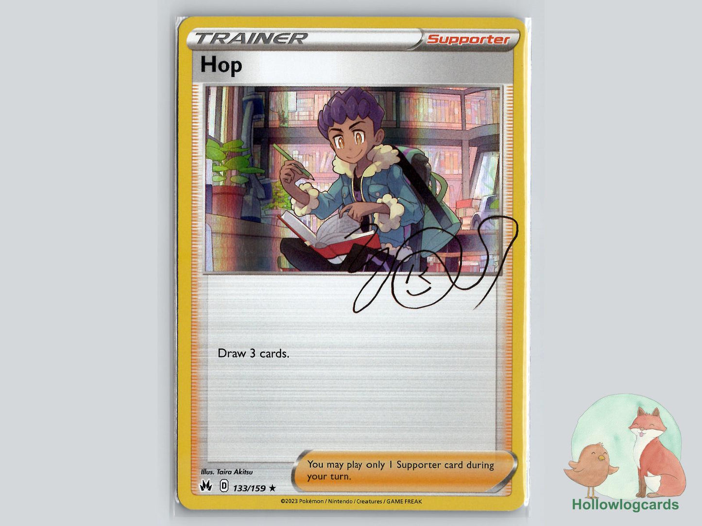 Hop (133/159) - Crown Zenith Pokémon Card