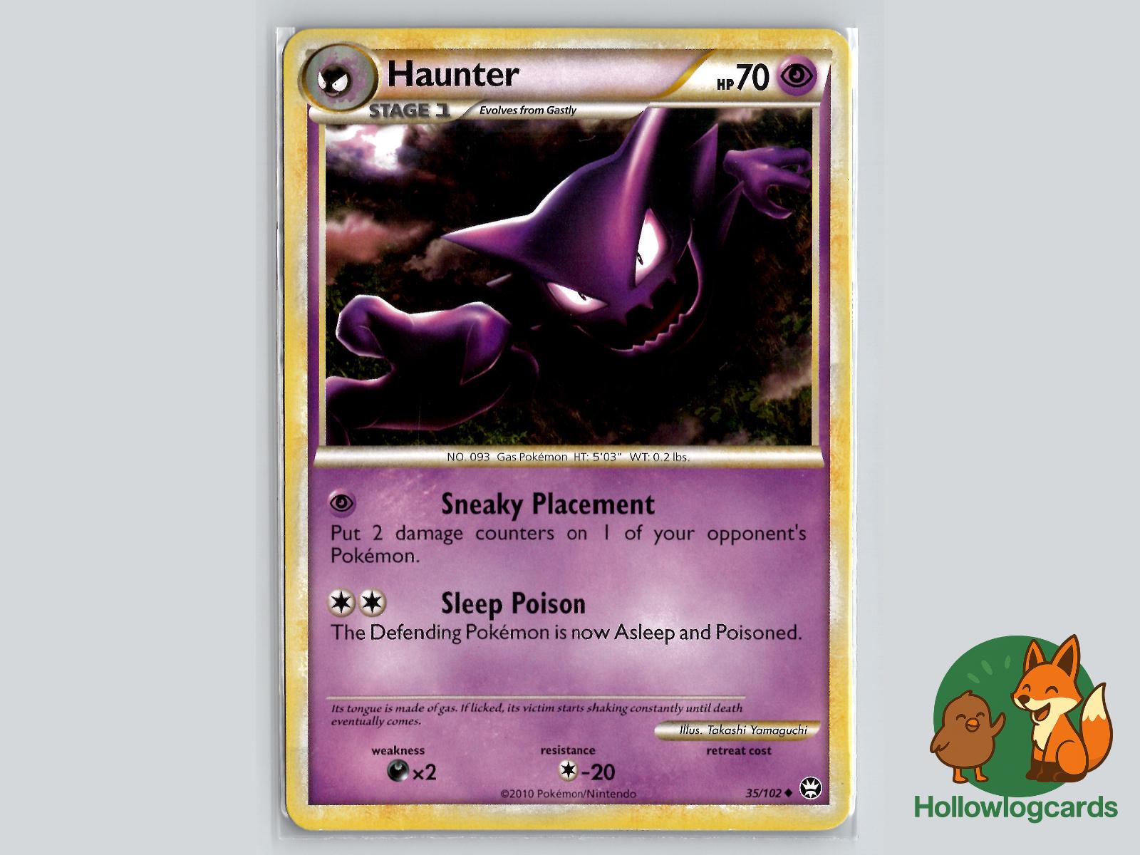 Haunter (35/102) - Triumphant Pokémon Card