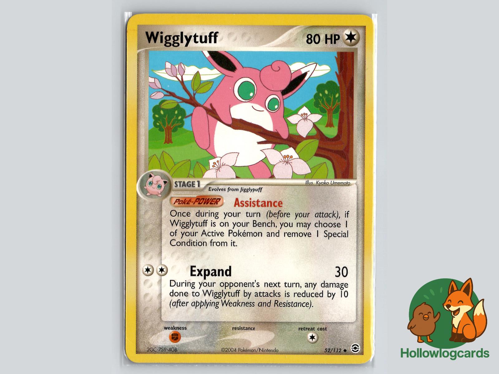 Wigglytuff (52/112) - FireRed & LeafGreen Pokémon Card