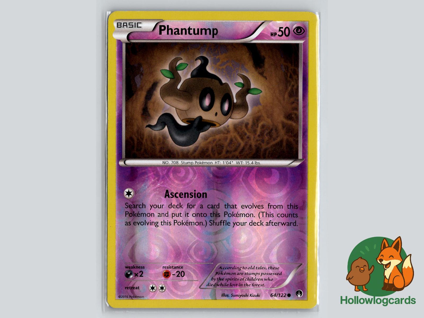 Phantump (64/122) - BREAKpoint Pokémon Card