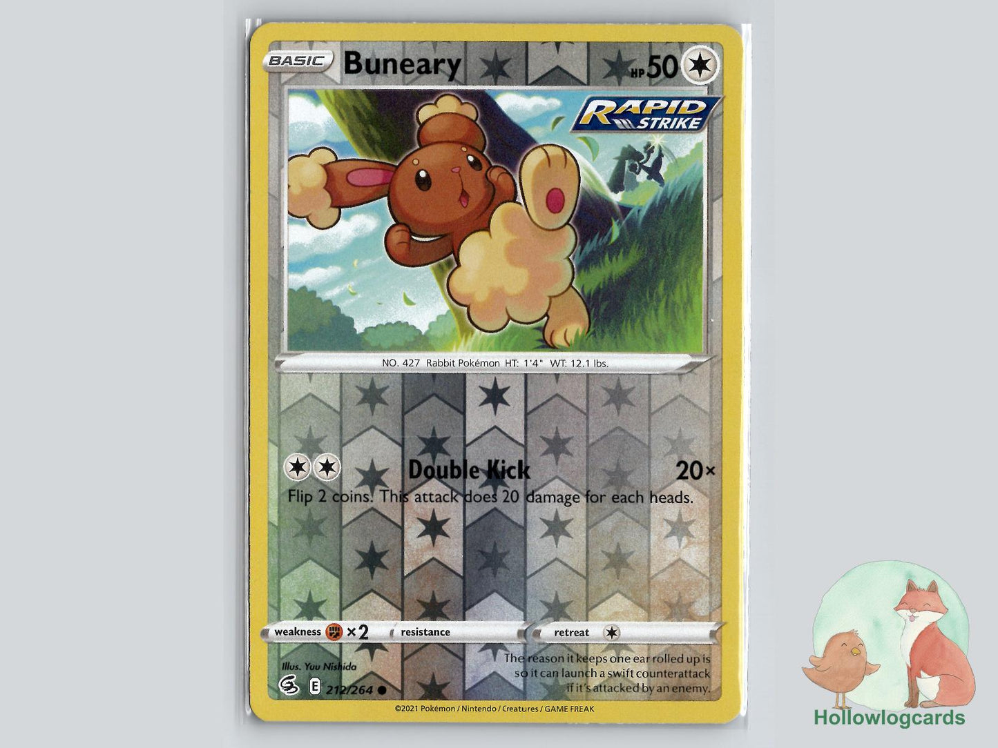 Buneary (212/264) - Fusion Strike Pokémon Card