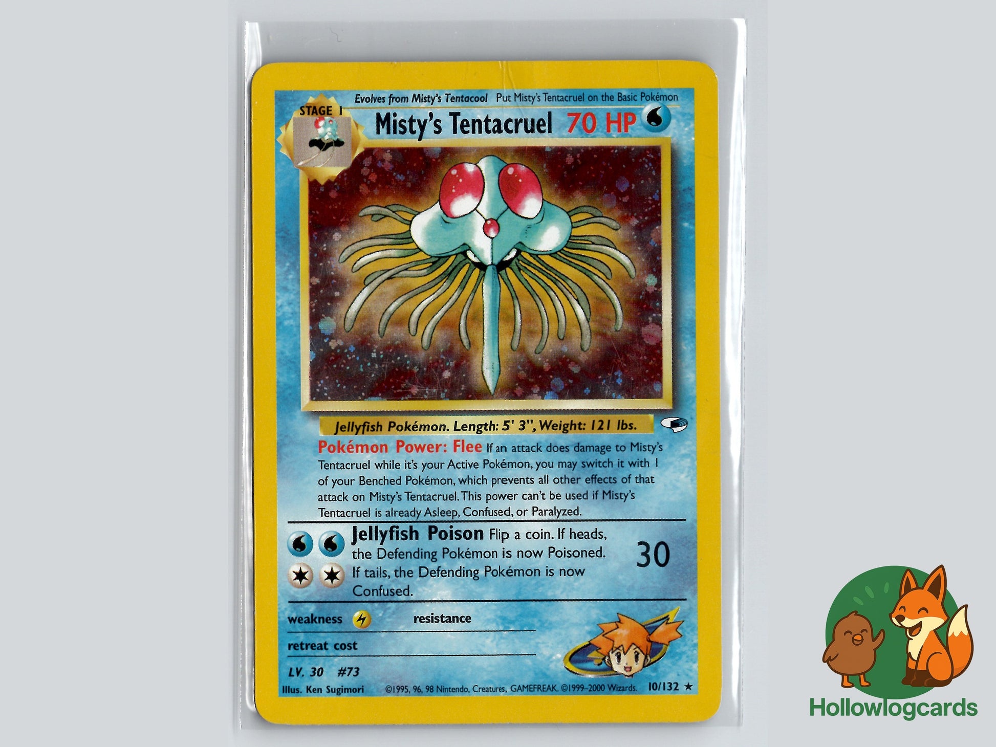 Image of Mistys Tentacruel Gym Heroes (G1) #10