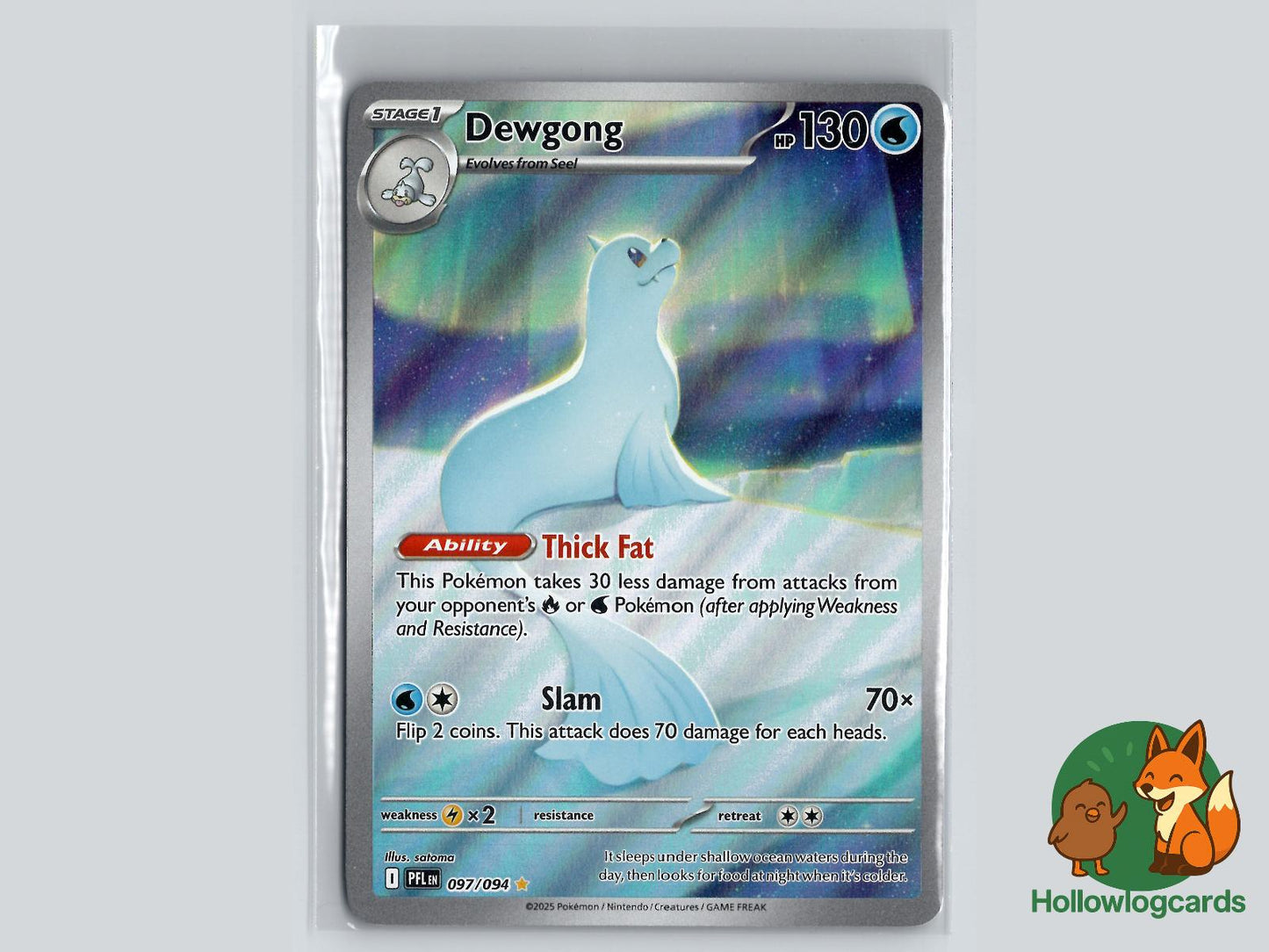 Dewgong (097/094) - Phantasmal Flames Pokémon Card
