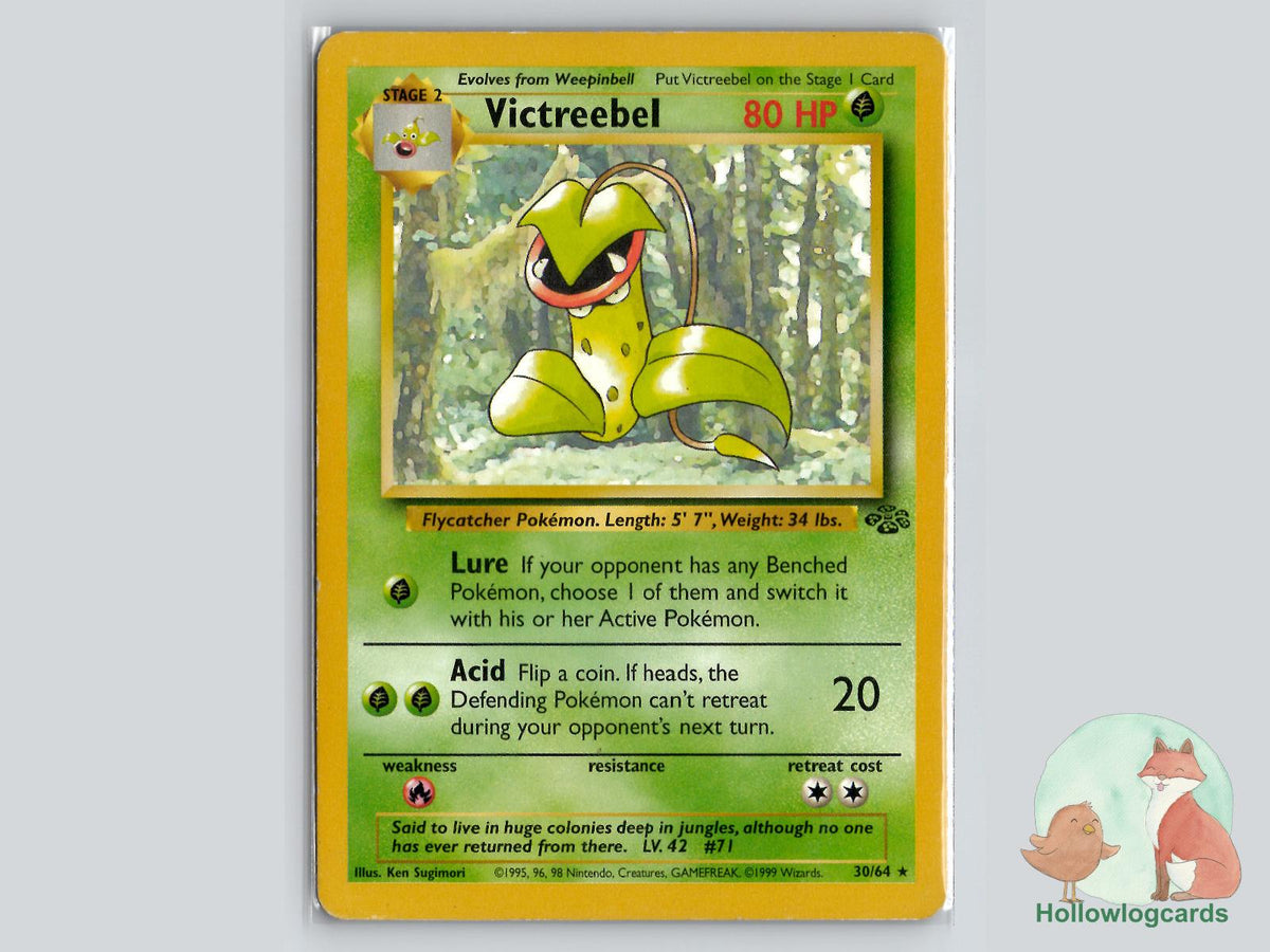 Victreebel (30/64) - Jungle Pokémon Card