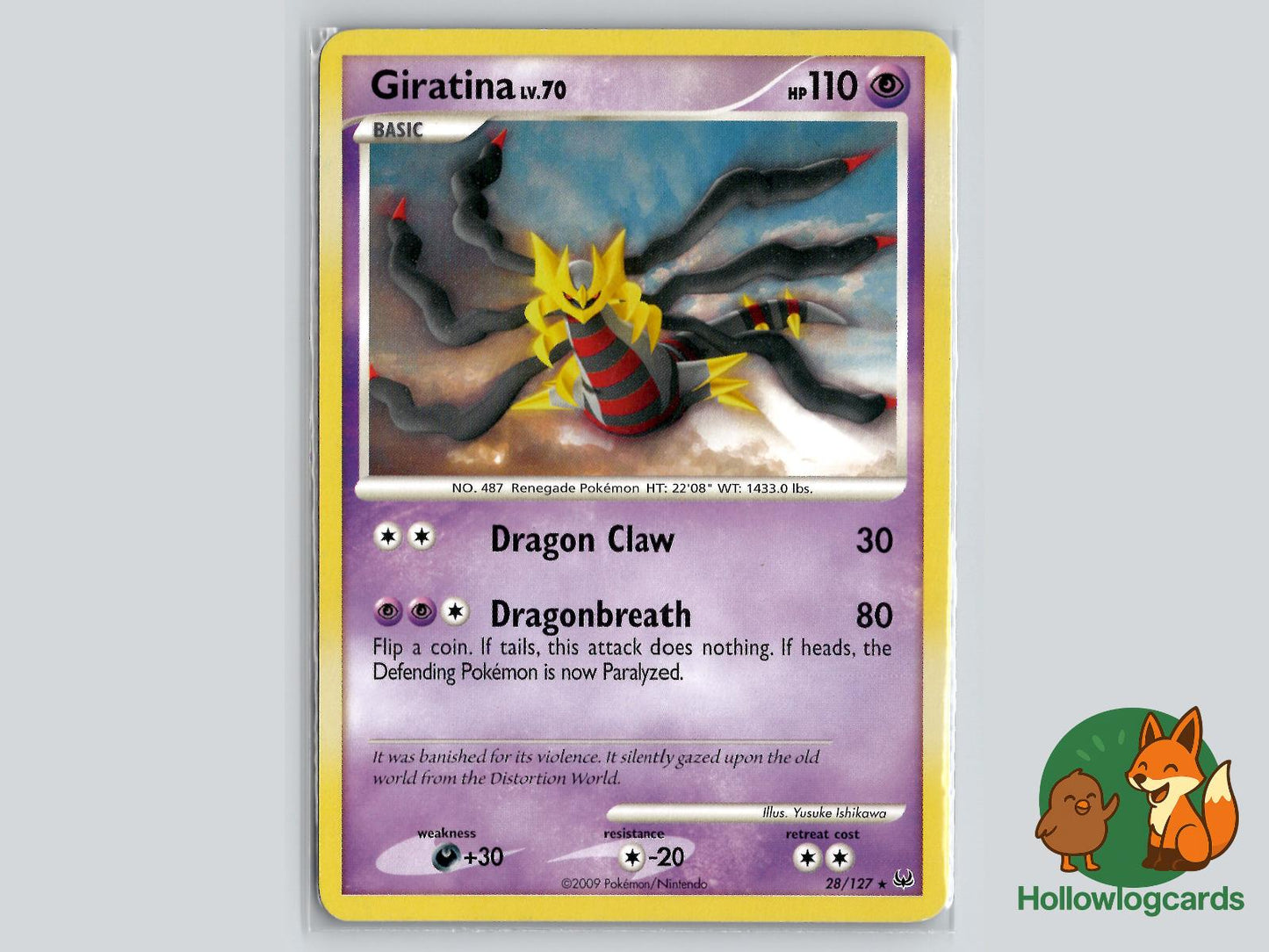 Giratina (28/127) - Platinum Pokémon Card
