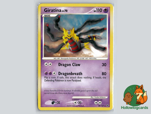 Giratina (28/127) - Platinum Pokémon Card