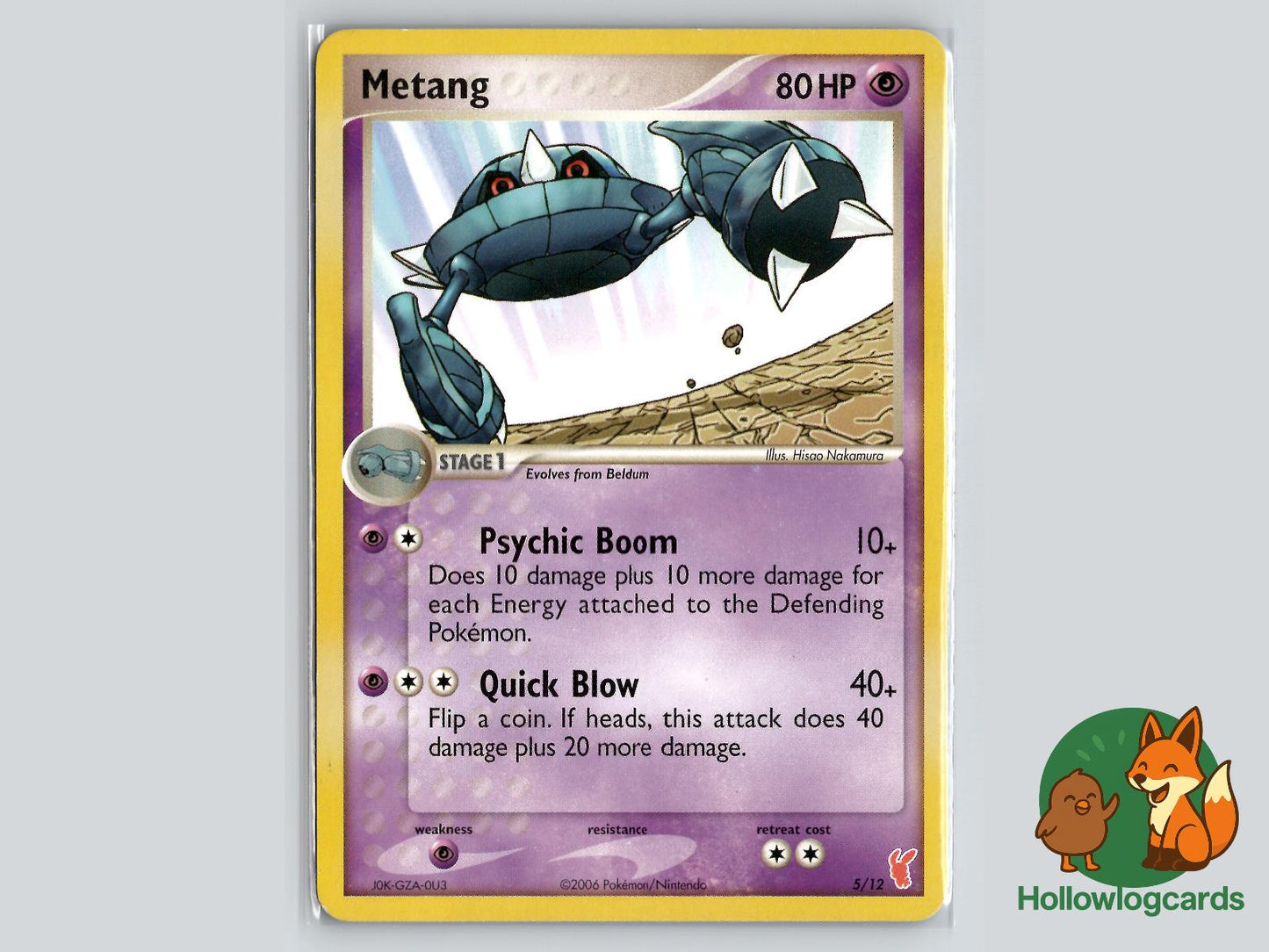Metang (5/12) - EX Trainer Kit 2 Plusle Pokémon Card