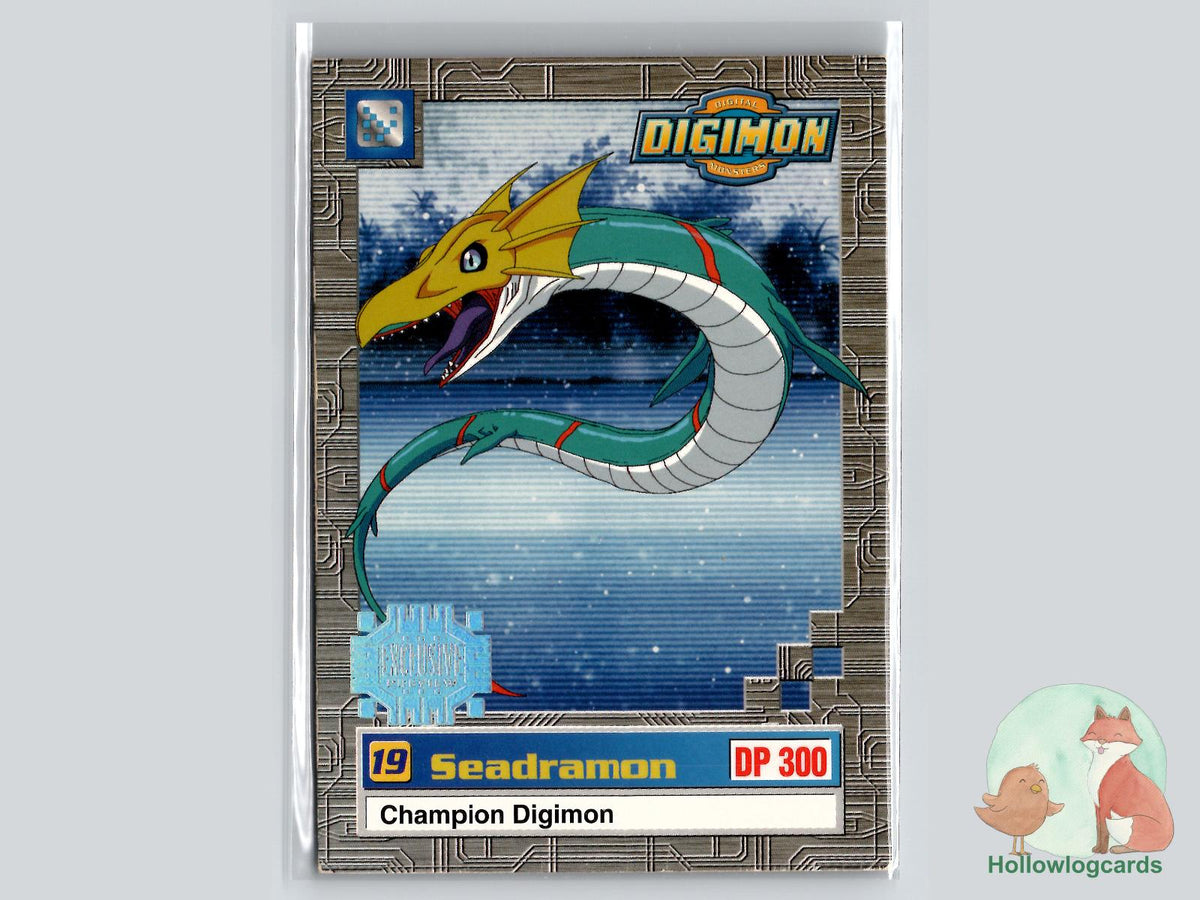 Seadramon (21/34) 1999 Upper Deck Digimon card