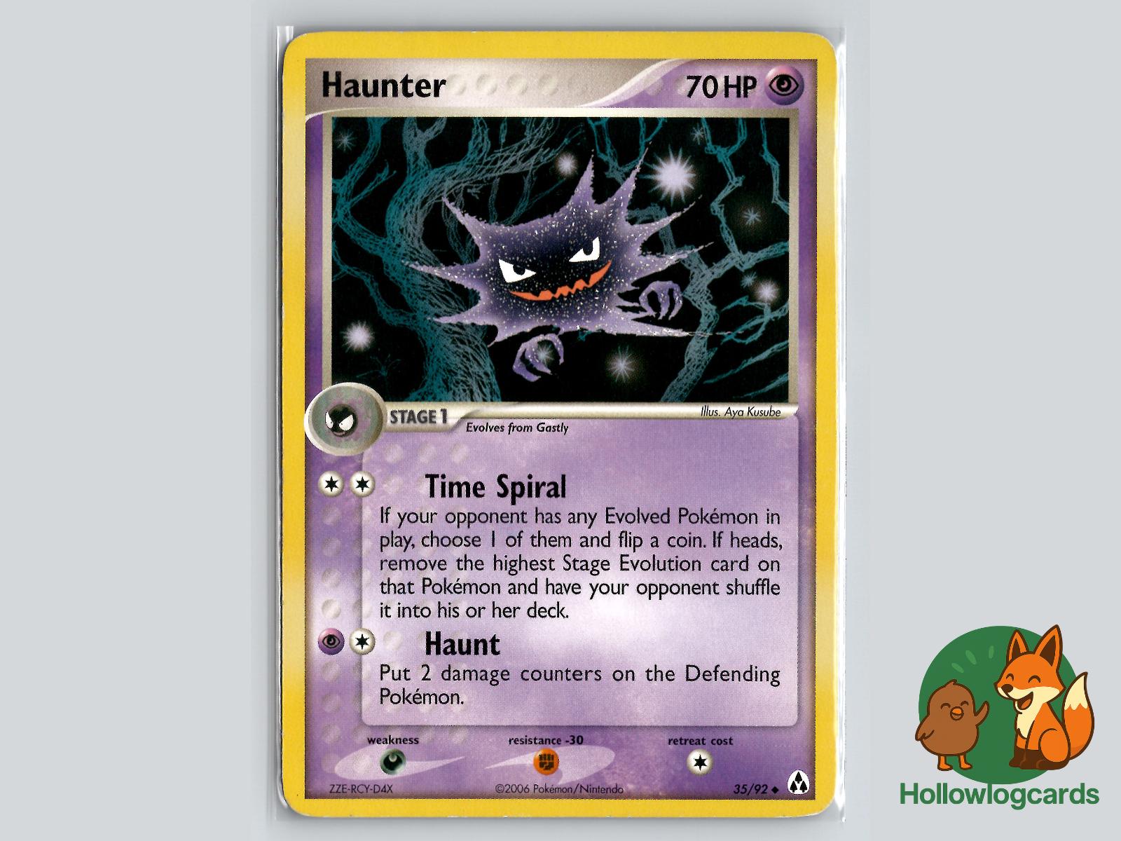 Haunter (35/92) - Legend Maker Pokémon Card